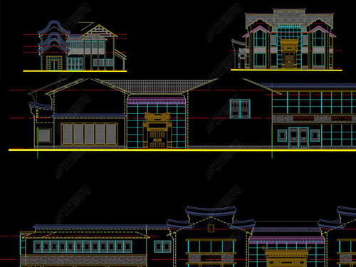 徽派建筑CAD施工圖與SU模型 專業(yè)設(shè)計(jì)與資源整合